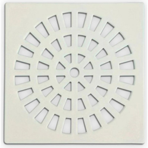 Grap Grelha Plast.Quadr.Branca 150  - Kit C/6 Un