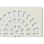 Grap Grelha Plast.Quadr.Branca 150  - Kit C/6 Un
