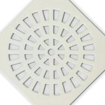 Grap Grelha Plast.Quadr.Branca 100  - Kit C/6 Un
