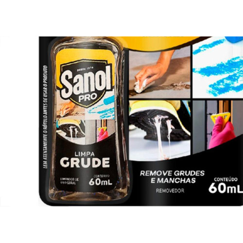 Sanol Limpa Grude  Pro 60Ml