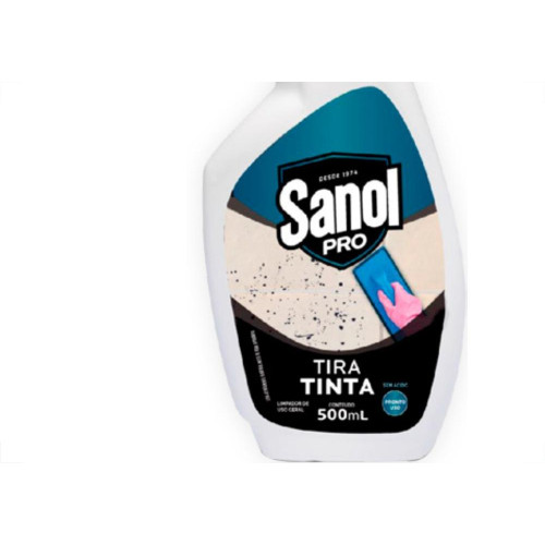 Sanol Tira Tinta E Cera  Pro 500Ml