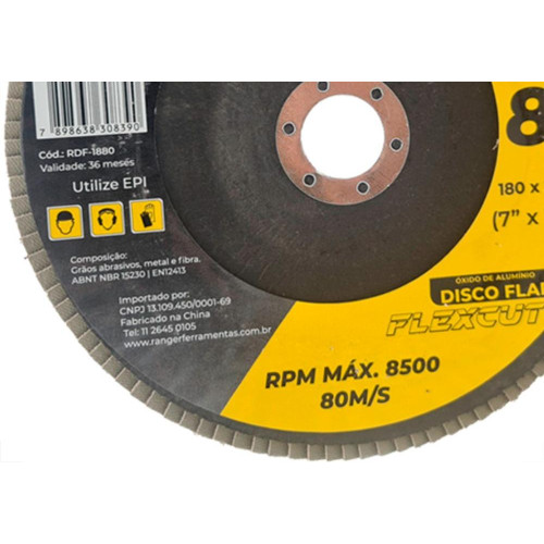 Ranger Disco Flap  7 X 80 - Kit C/5 Un