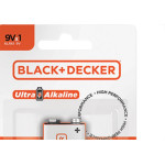 Black Pilha B&D Ultra Bateria 09V 6Lr61
