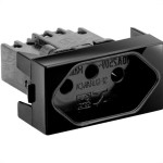 Radial Modulo Rad.Per.Negra 1Tom 2P+T 10A
