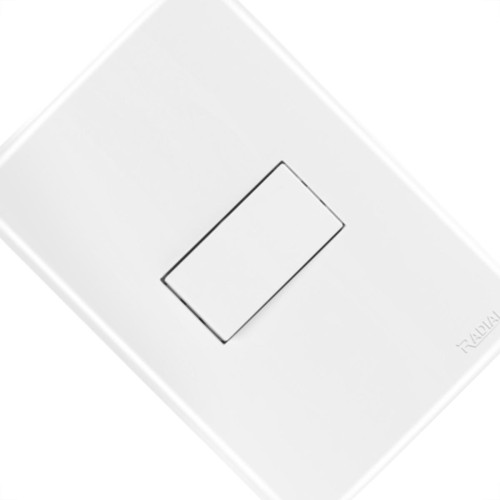 Radial Conj Ouro Bca 1 Interruptor Simples