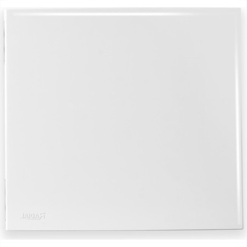 Radial Placa  Ouro Branca 4X4 Cega