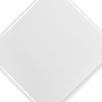Radial Placa  Ouro Branca 4X4 Cega