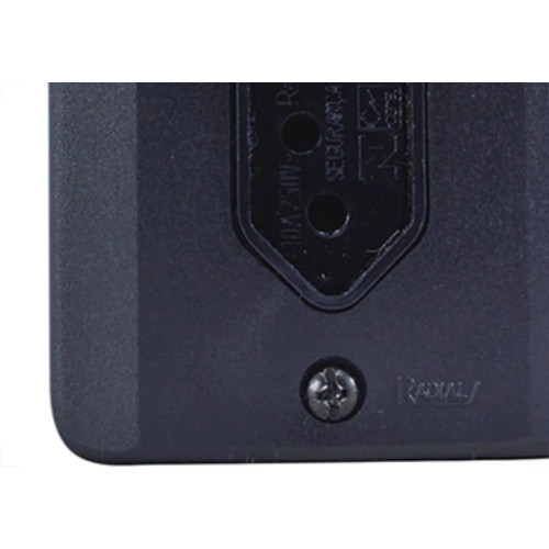 Radial Sist X Rad.Black C/Pl 1Tomada 10A