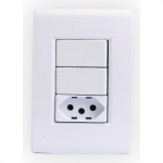 Cerge Conjunto  2 Int + Tomada 10A-7010