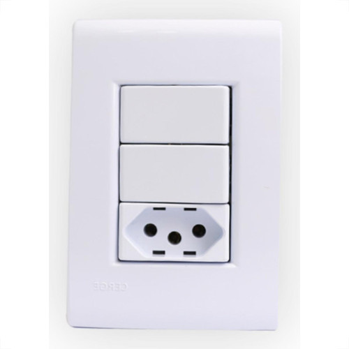 Cerge Conjunto  2 Int + Tomada 20A-7039