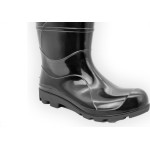 Cartom Bota Galocha Pvc Preta 300Ps Cano Longo 43