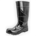 Cartom Bota Galocha Pvc Preta 300Ps Cano Longo 42