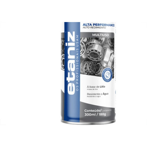 Etaniz Graxa Em Spray Azul  300Ml