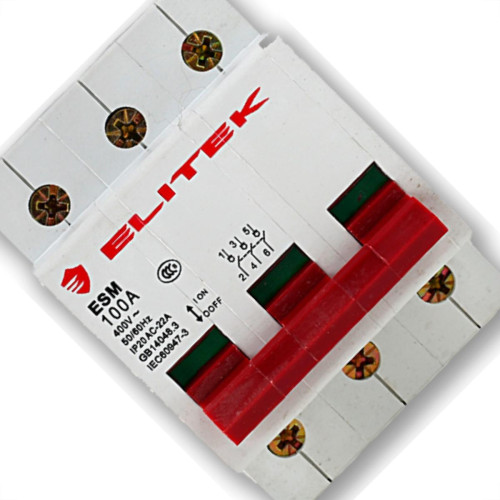 Elitek Disjuntor Ed033.3P 63A Curv.C 3Ka