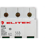 Elitek Disjuntor Ed033.3P 63A Curv.C 3Ka