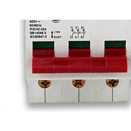 Elitek Disjuntor Ed33.3P 40A Curva C 3Ka