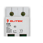 Elitek Disjuntor Ed32.2P 25A Curva C 3Ka