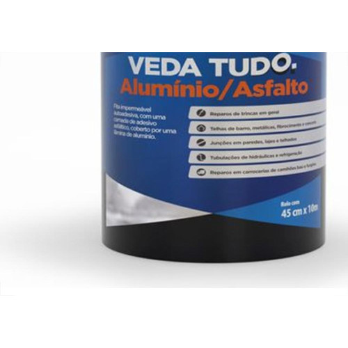 Bautech Fita Adesiva Multuso  45Cmx10M