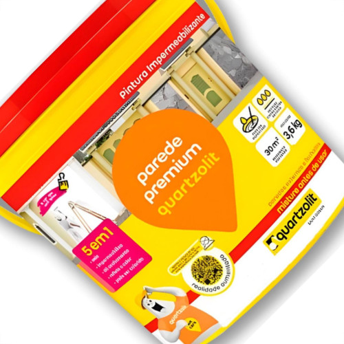 Quartzolit Imperm.Parede Bco  3,6Kg