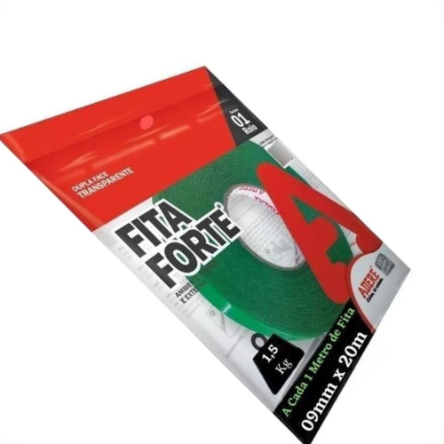 Adere Fita Dupla Face Acr.Inc. 09X20Mt