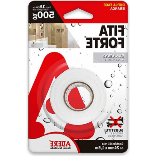Adere Fita Dupla Face  A.Umid 24 X1,5M