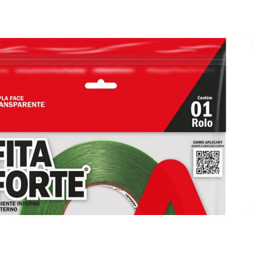 Adere Fita Dupla Face Acr.Inc. 19X20Mt