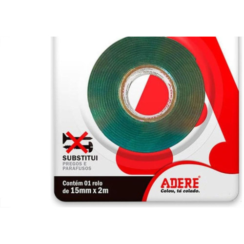 Adere Fita Dupla Face Acr.Inc. 15X 2Mt