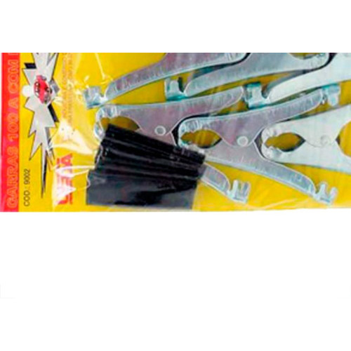 Ueda Garra P/Bateria 100-A C/10 - 9012