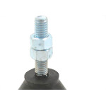 Vibramatt Amortecedor Borracha P/Maquina 350K-3/8 - Kit C/4 Pc