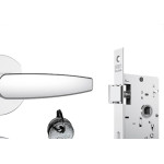 Stam Fechadura  Inox Roset803/33 Ext