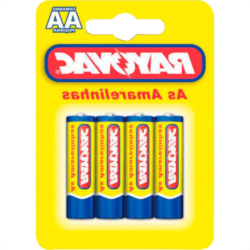 Rayovac Pilha  Amarela Pequena C/4