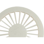 Luconi Grelha Plast.Redonda Bco 100  - Kit C/10 Pc