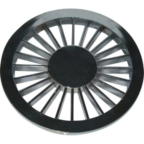 Luconi Grelha Plast.Redonda Cro 100  - Kit C/10 Pc