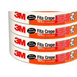 3M Fita Crepe  101La Uso Ger.18X50M - Kit C/6 Rl