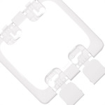 Kit C/5 - Pial Placa  Pop 4X4 Cega Lgp40