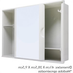 Astra Armario Banheiro Plas. Brnco.28X41 A21
