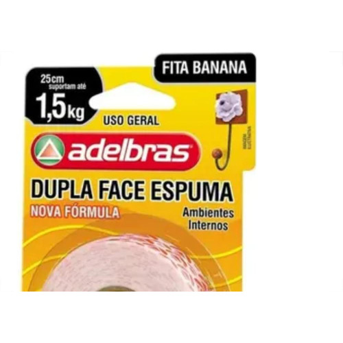 Adelbras Fita Dupla Face Esp.Adel.24X2,0 Fxpro