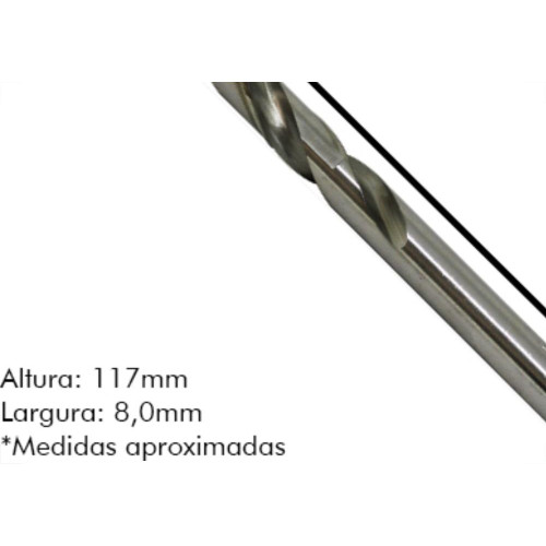 Irwin Broca Aco Rapido  8,0Mm - Kit C/5 Pc