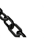 Pro Safety/Cone Corrente Pvc Delta.Gd Preta 50Mt