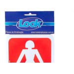 Look Placa Sinalizacao 15X20 Sanit.Feminino