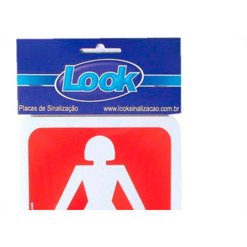 Look Placa Sinalizacao 15X20 Sanit.Feminino