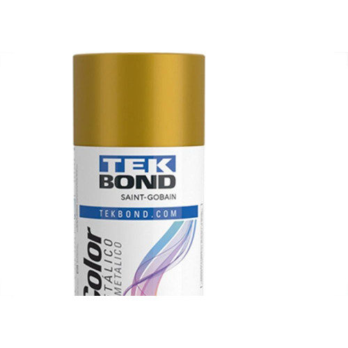 Tek Spray  Metalico Ouro 350Ml
