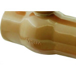 Viqua Registro Esfera  Pvc Rosca 1/2 - Kit C/5 Pc