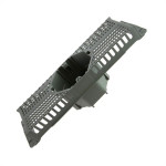 Ri Sampiet Caixinha P/Laje Pvc 30Cm Forr.Cinza - Kit C/28 Pc