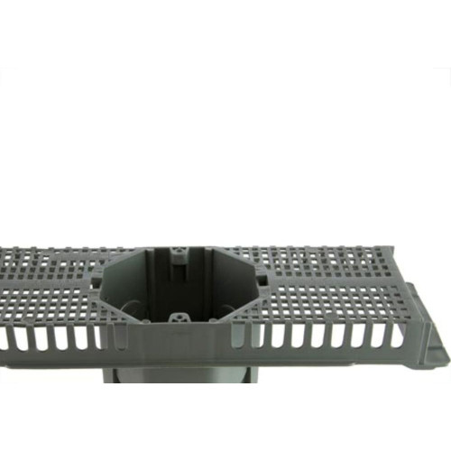 Ri Sampiet Caixinha P/Laje Pvc 30Cm Forr.Cinza - Kit C/28 Pc