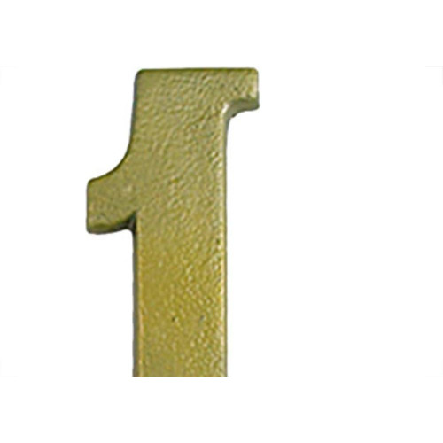 Pexcel Numero Colonial  Bronze 1 - Kit C/10 Pc