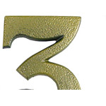Pexcel Numero Colonial  Bronze 3 - Kit C/10 Pc