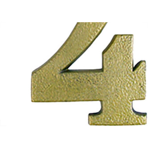 Pexcel Numero Colonial  Bronze 4 - Kit C/10 Pc