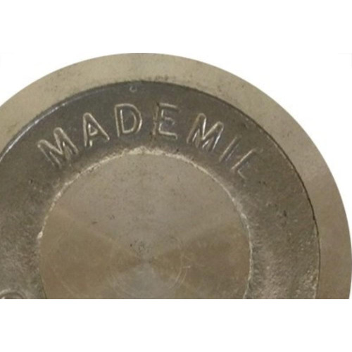 Mademil Polia Aluminio B 1Canal 90Mm-3.1/2 B 1