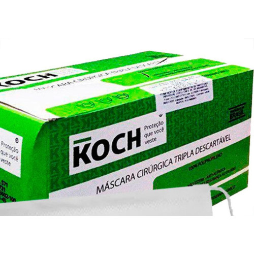 Koch Mascara Descart Tripla Branca C/ 50